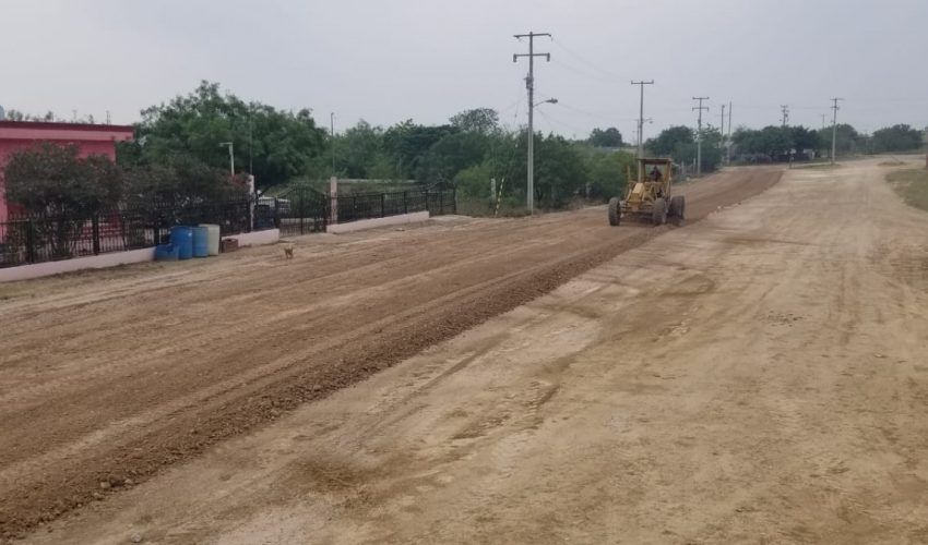 Mejores calles con trabajos de encalichamiento
